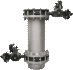 Double Dump Valve Assembly Loading Fruit Fibers into a Spray Dryer